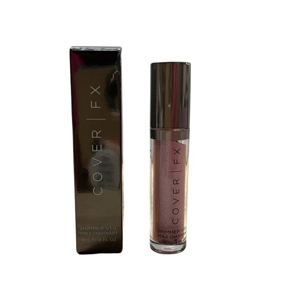 Cover FX BNIB Purple Crease Transfer Proof Cream Shimmer Veil In Amethyst - Picture 2 of 8